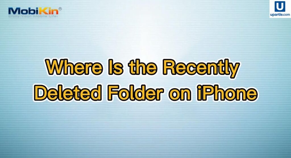 Check the Recently Deleted Folder in Messages