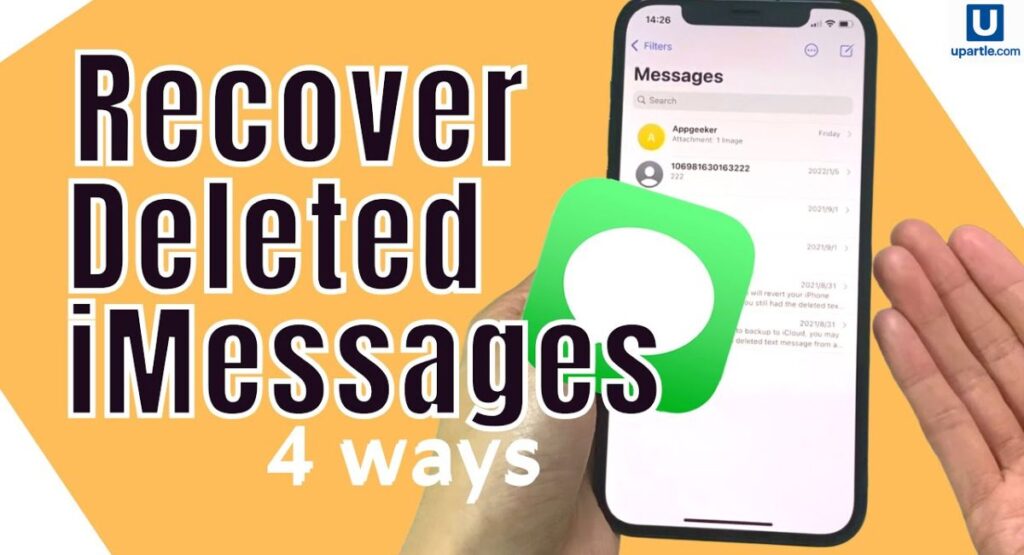 Restore Deleted iPhone Messages Using iCloud Backup