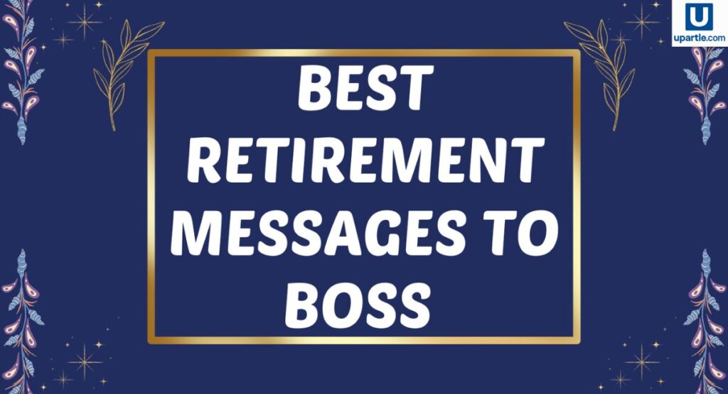 Retirement Messages for a Boss