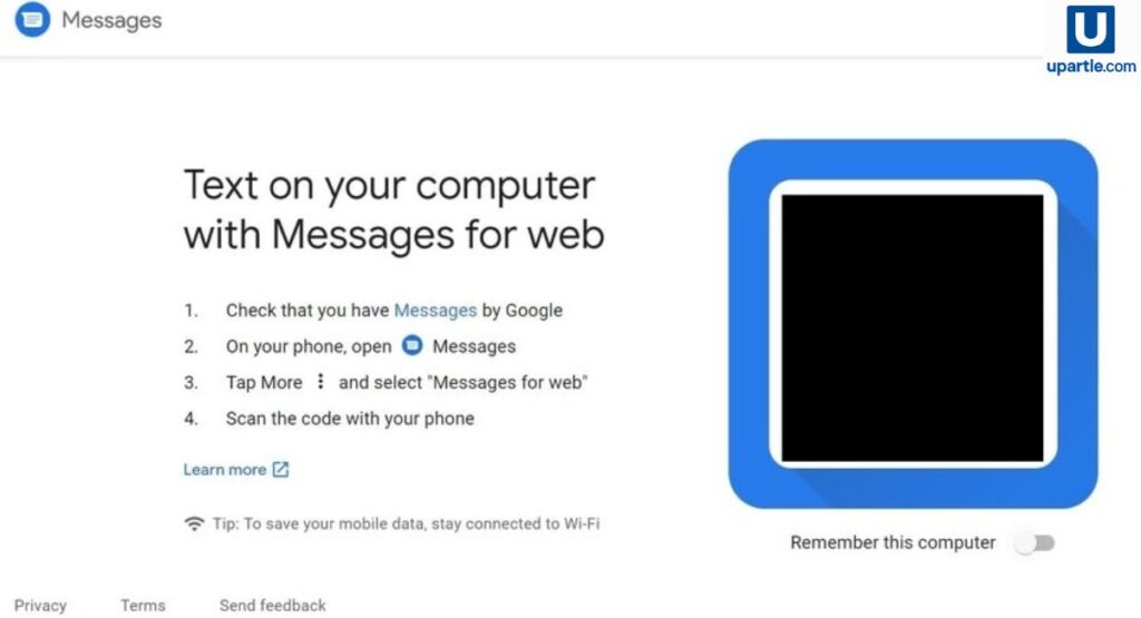 Requirements to Use Google Messages for Web