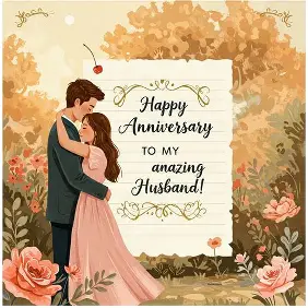 Romantic anniversary messages for husband