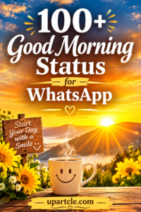good morning status beautiful inspiring messages