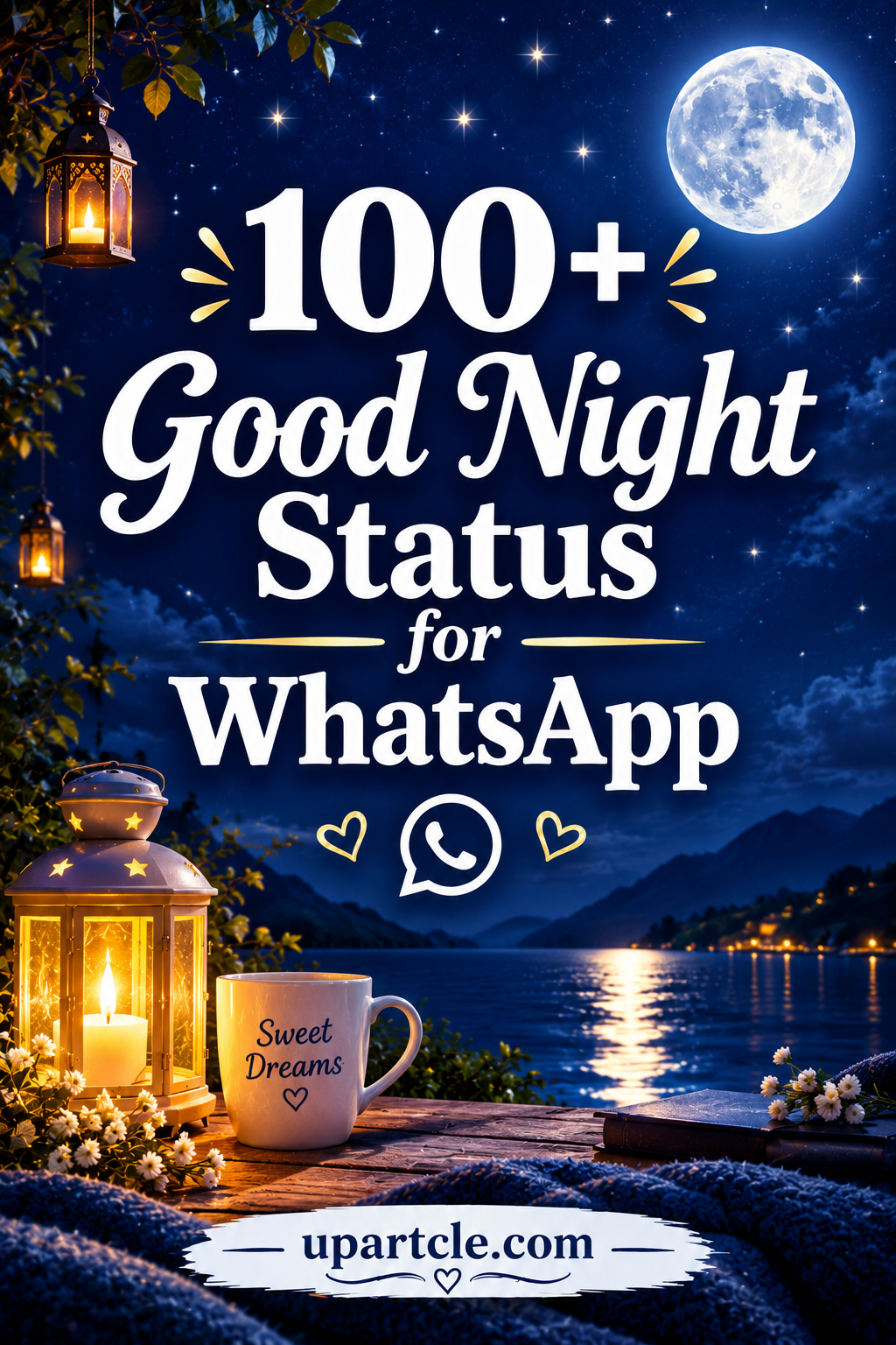 good night status beautiful peaceful messages