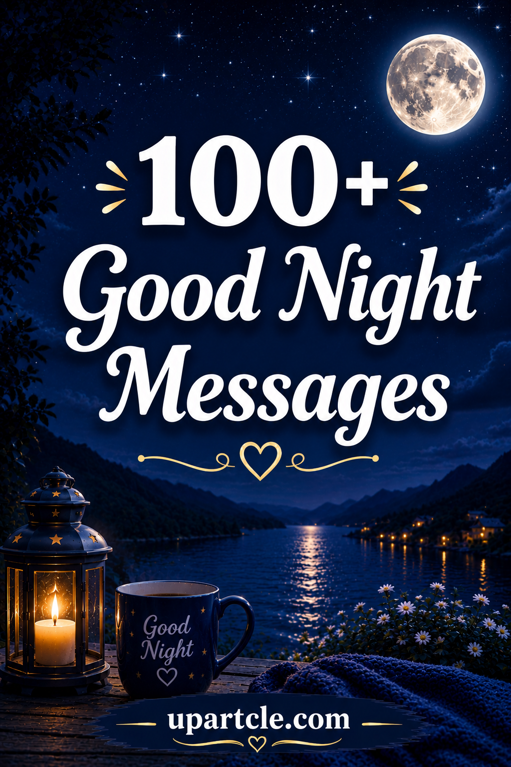 good night messages beautiful peaceful