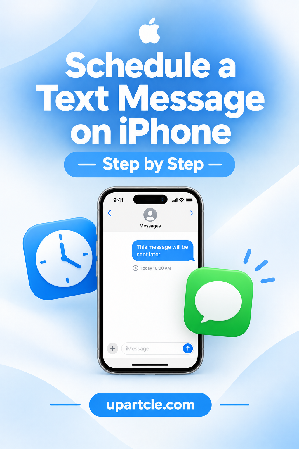 schedule a text message on iphone shortcuts app