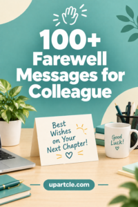 farewell messages for colleague heartfelt professional