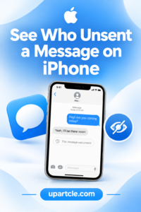 see who unsent a message on iphone imessage