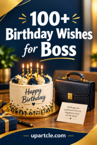 birthday wishes for boss professional warm