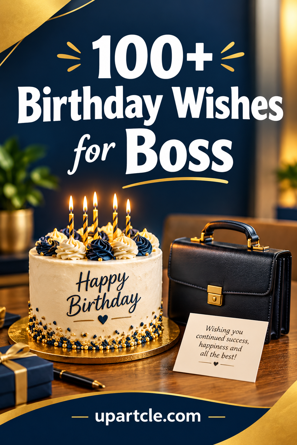 birthday wishes for boss professional warm