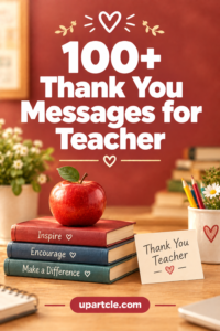 thank you messages for teacher heartfelt appreciative