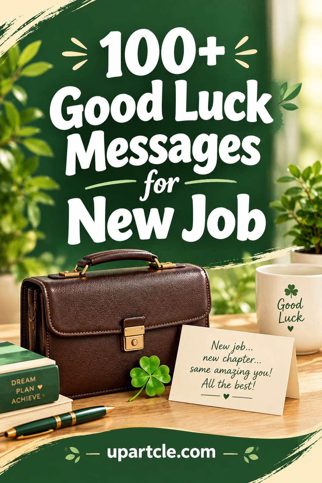 good luck messages for new job encouraging uplifting